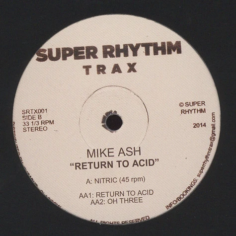 Mike Ash - Return To Acid
