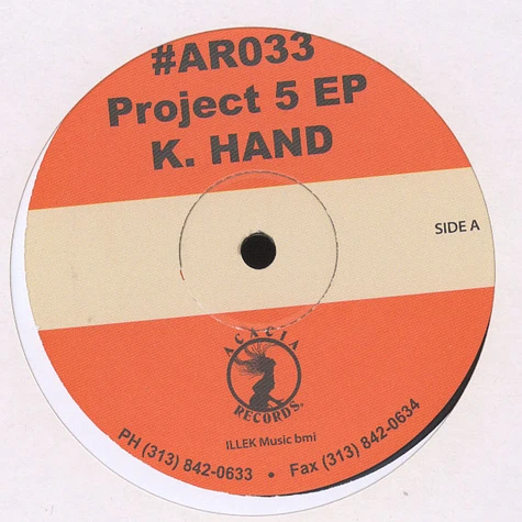 K. Hand - Project 5 EP