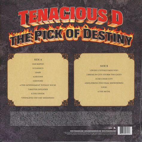 Tenacious D - OST The Pick Of Destiny