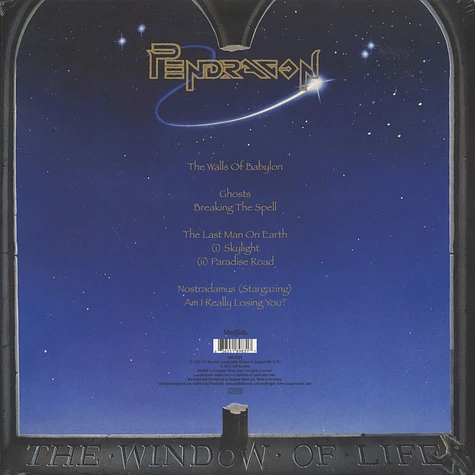 Pendragon - The Window Of Life