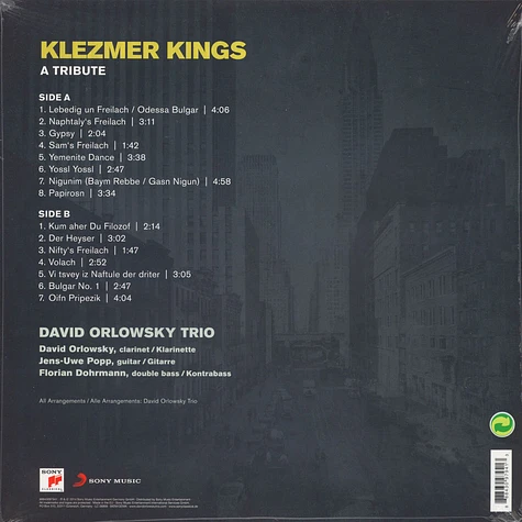David Orlowsky Trio - Klezmer Kings