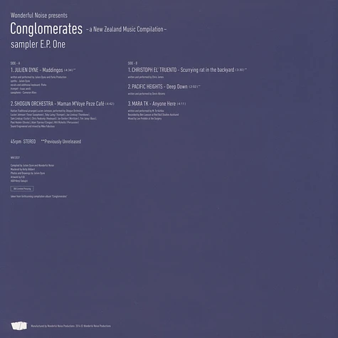 V.A. - Conglomerates Sampler 1