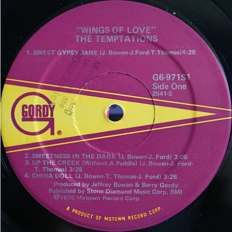 The Temptations - Wings Of Love