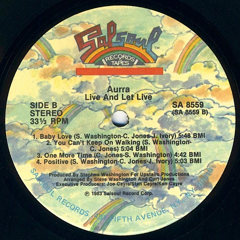 Aurra - Live And Let Live