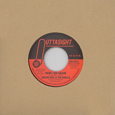 Archie Bell & The Drells - Here I Go Again / Tighten Up