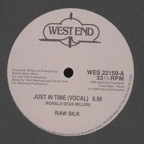 Raw Silk - Just In Time