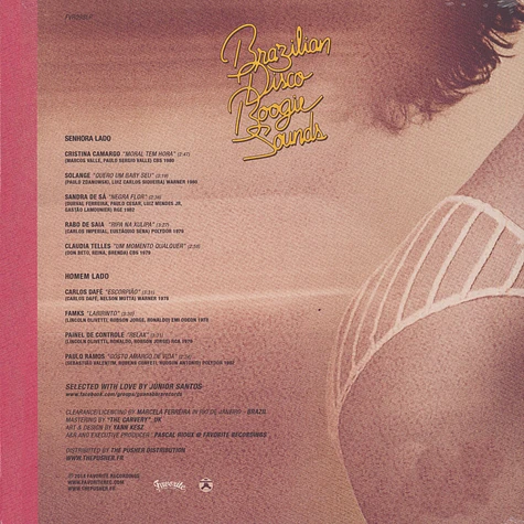 V.A. - Brazilian Disco Boogie Sounds Volume 1