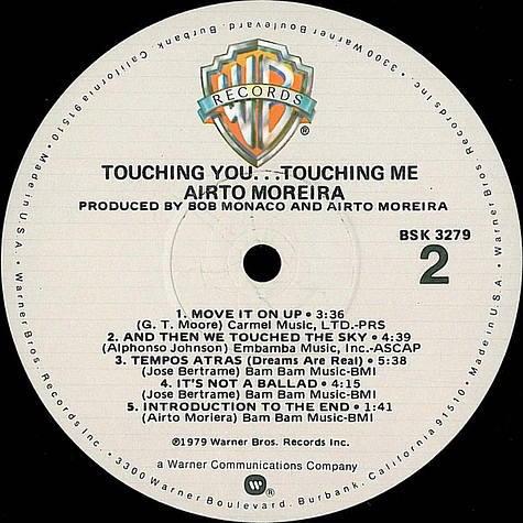 Airto Moreira - Touching You...Touching Me