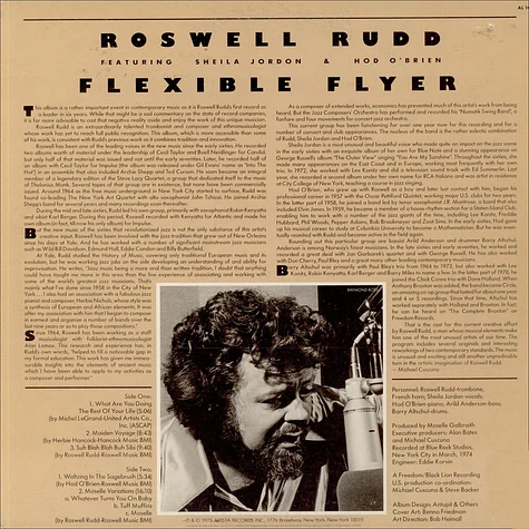 Roswell Rudd - Flexible Flyer