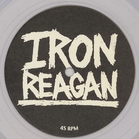 Iron Reagan - Worse Than Dead Clear Vinyl Edition