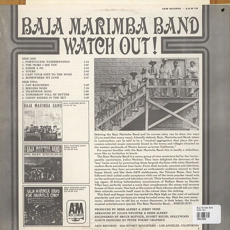 Baja Marimba Band - Watch Out!