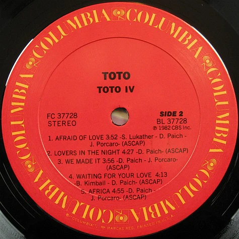 Toto - Toto IV