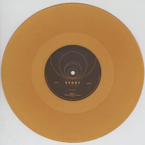 Jess And The Ancient Ones - Castaneda Yellow Vinyl Edition
