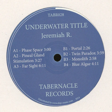 Jeremiah R. - Underwater Title