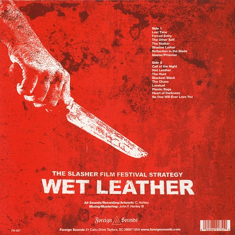 Slasher Film Fest Tragedy - Wet Leather