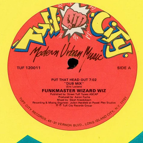 Funkmaster Wizard Wiz - Put That Head Out
