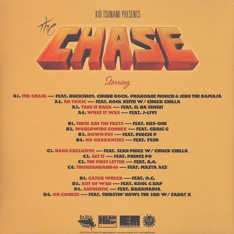 Kid Tsunami - The Chase Black Vinyl Edition