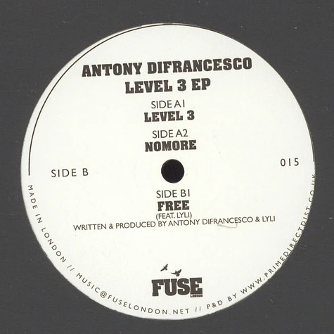 Antony Difrancesco - Level 3 EP