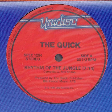 The Quick - Rhythm Of The Jungle