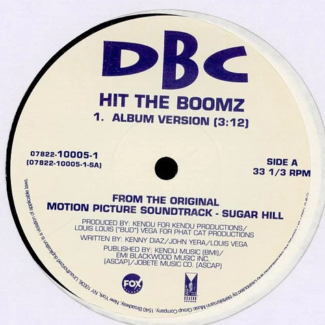DBC - Hit The Boomz