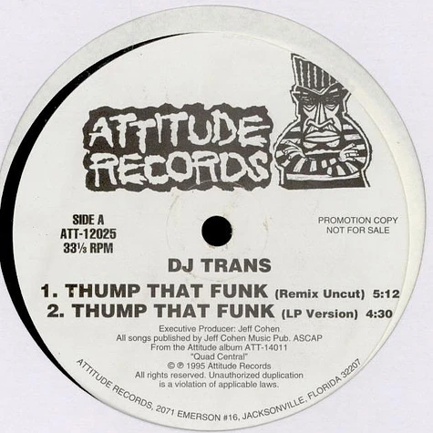 DJ Trans - Thump That Funk