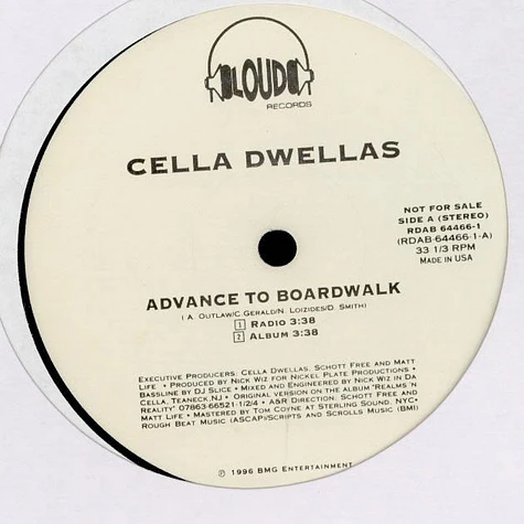 Cella Dwellas - Advance To Boardwalk