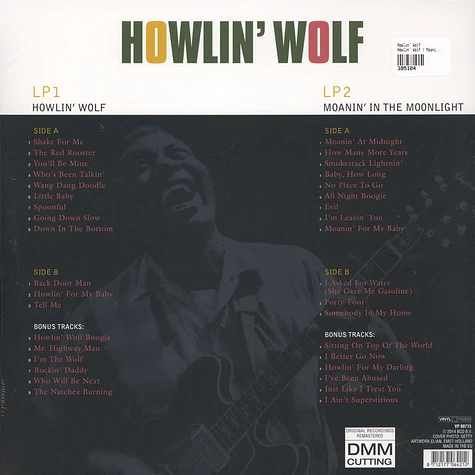 Howlin' Wolf - Howlin' Wolf / Moanin' In The Moonlight