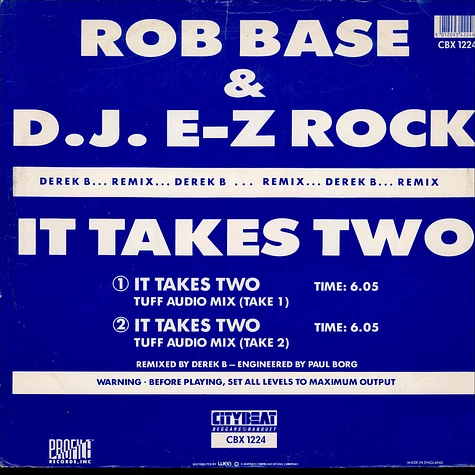 Rob Base & DJ E-Z Rock - It Takes Two (Derek B Remix)