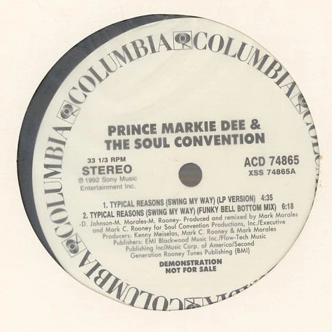 Prince Markie Dee & Soul Convention - Typical Reasons (Swing My Way)