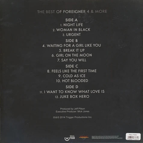 Foreigner - The Best Of 4 And More Clear Vinyl Edition