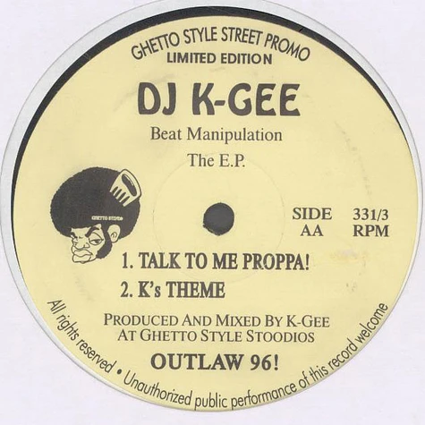 DJ K-Gee - Beat Manipulation: The EP