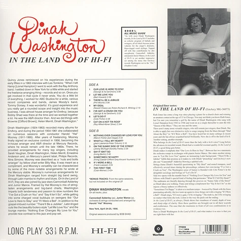 Dinah Washington - In The Land Of Hi-Fi