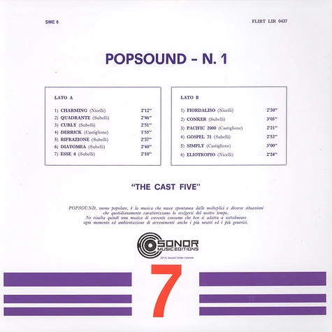 The Cast Five - Popsound N. 1