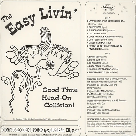 Easy Livin' - Good Time Head On Collision