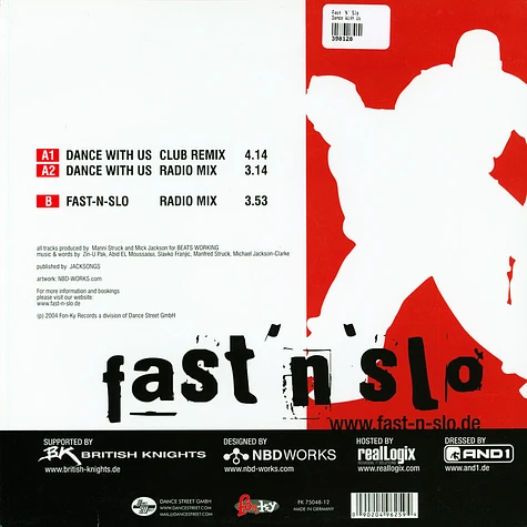 Fast 'N' Slo - Dance With Us