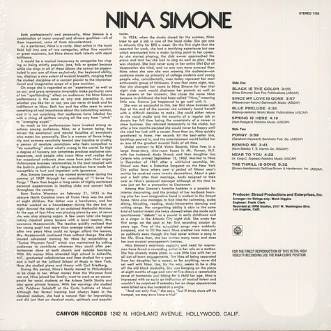 Nina Simone - Gifted & Black