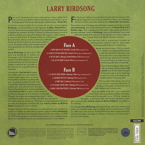Larry Birdsong - An Introduction To Larry Birdsong