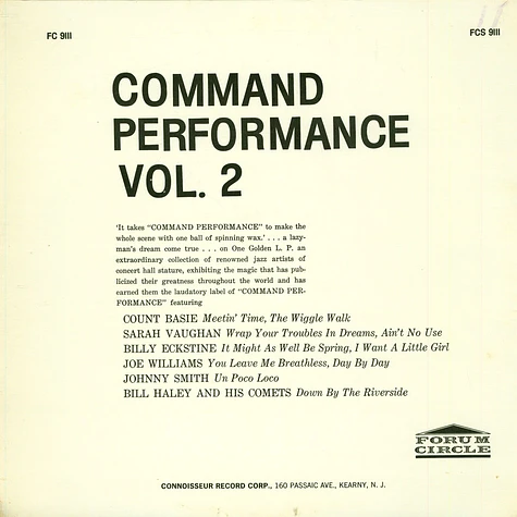 V.A. - Command Performance Vol. 2