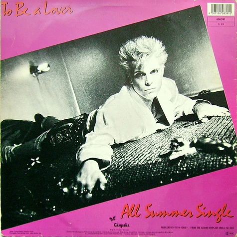 Billy Idol - To Be A Lover