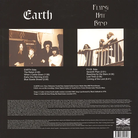 Earth / Flying Hat Band - Coming Of The Heavy Lords