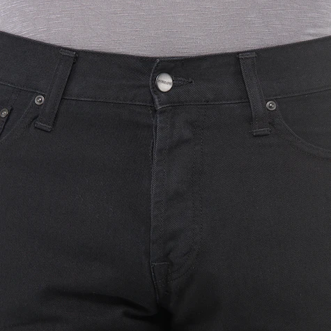 Carhartt WIP - Klondike Short II 'Dillon' Black/Black Denim, 9.8 oz