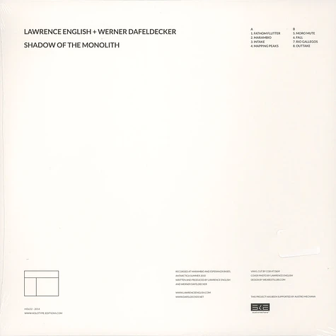 Lawrence English & Werner Dafeldecker - Shadow Of The Monolith