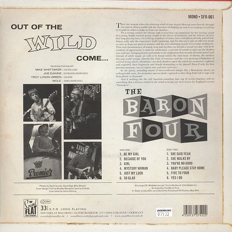 The Baron Four - Out Of The Wild Come …