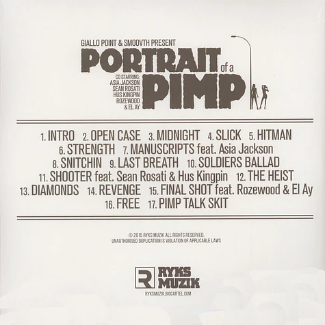 Giallo Point & SmooVth (of Tha Connection) - Portrait Of A Pimp