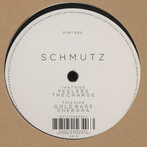 Schmutz - Peelers EP