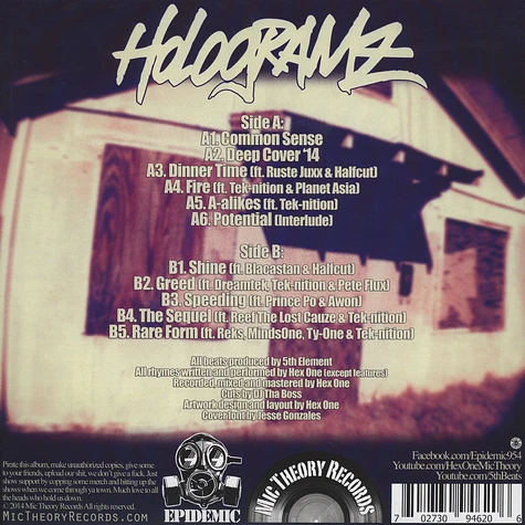 Hex One of Epidemic & 5th Element - Hologramz