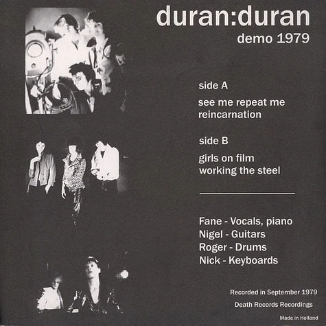 Duran Duran - Demos 1979