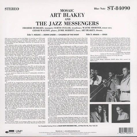 Art Blakey & The Jazz Messengers - Mosaic