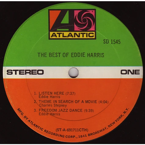Eddie Harris - The Best Of Eddie Harris