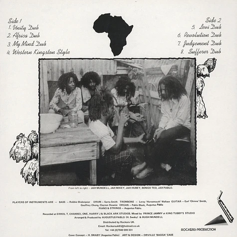 Hugh Mundell - Africa Must Be Free By 1983 Dub